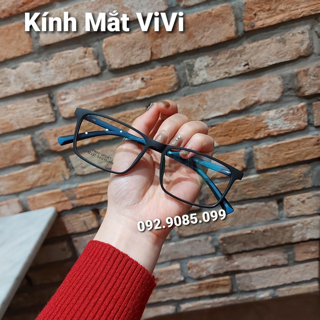 Gọng kính cận dáng vuông cao cấp - Kính Mắt ViVi - Nhận Cắt : Cận - Viễn - Loạn