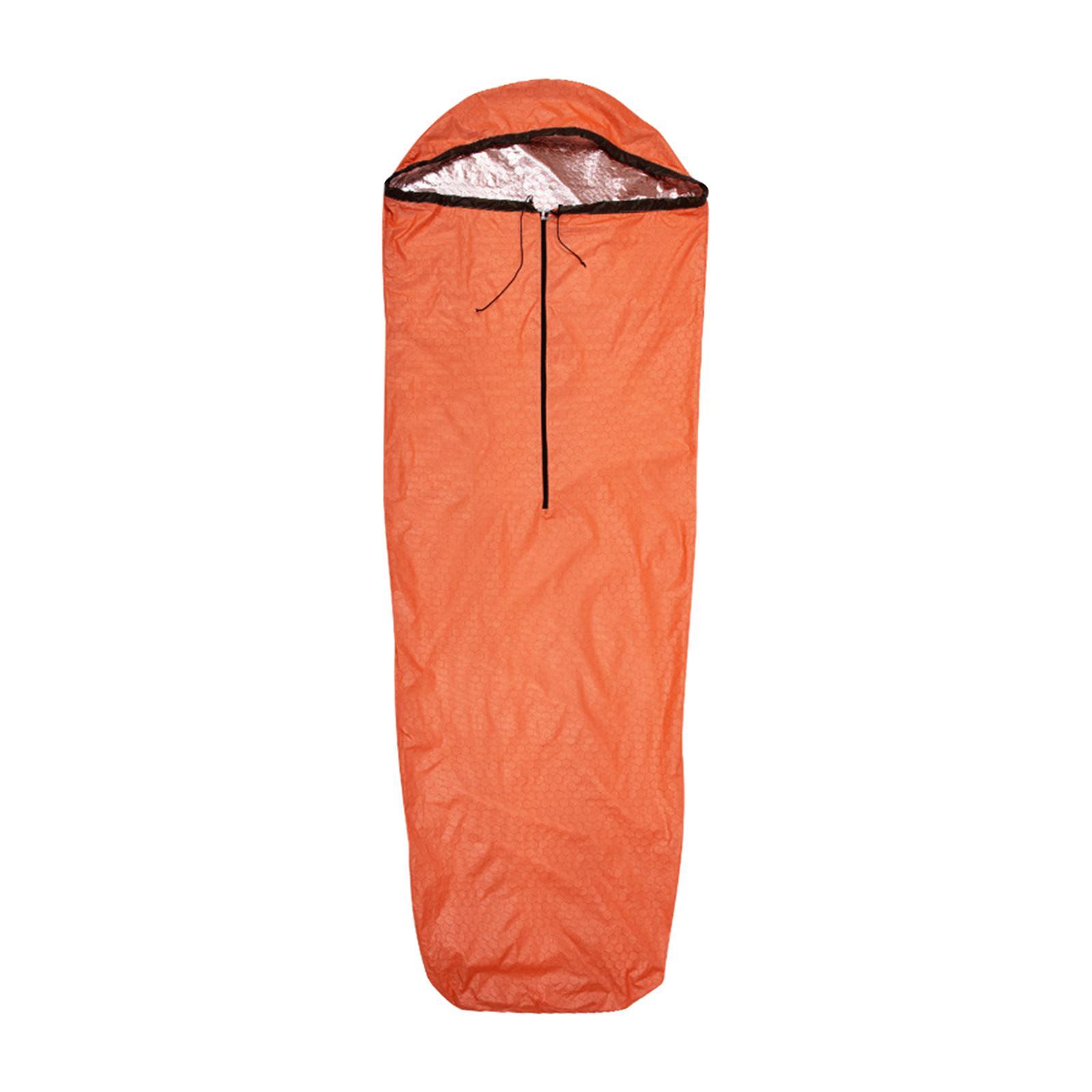 Emergency Sleeping Bag, Breathable Nylon Cloth Bag for Outdoor Camping
