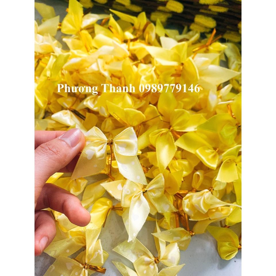 Nơ cột nụ tầm xuân, 2 cm, Bịch 20 cái