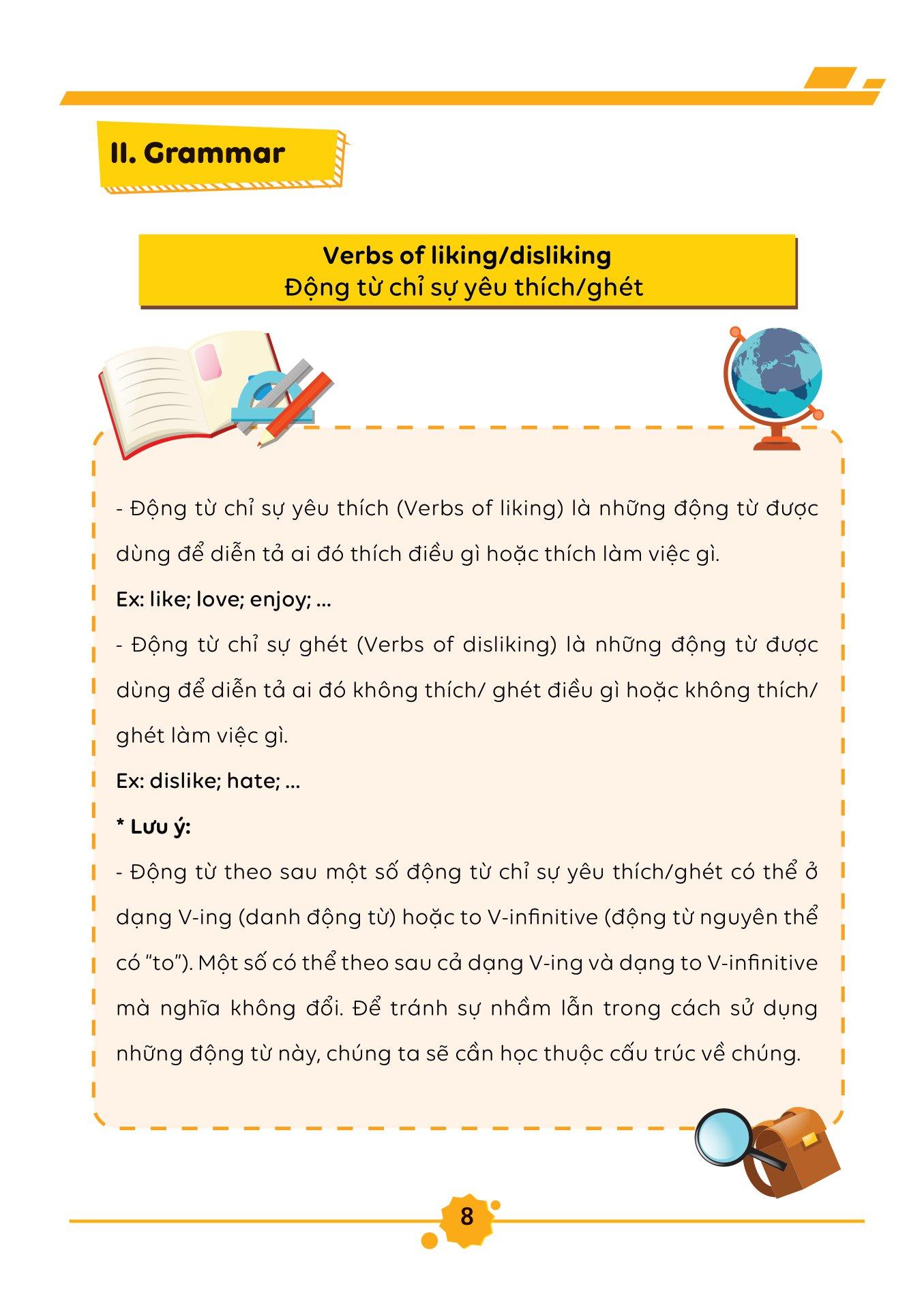 Làm Chủ Kiến Thức Tiếng Anh Bằng Sơ Đồ Tư Duy Lớp 8 - Tập 1