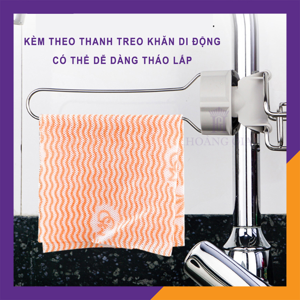 Giá Treo Inox Phòng Tắm Kệ Inox Treo Ống Nước Vòi Sen Nhà Tắm Hoàng Gia