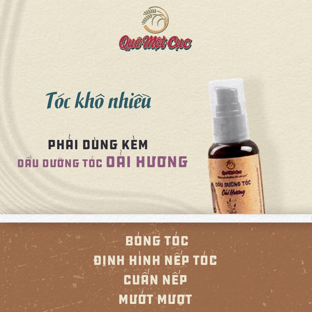 Dầu xả thảo dược thiên nhiên ‍️ Dầu xả bưởi, oliu, dưỡng tóc mềm mượt, chắc khỏe QUÊ MỘT CỤC handmade