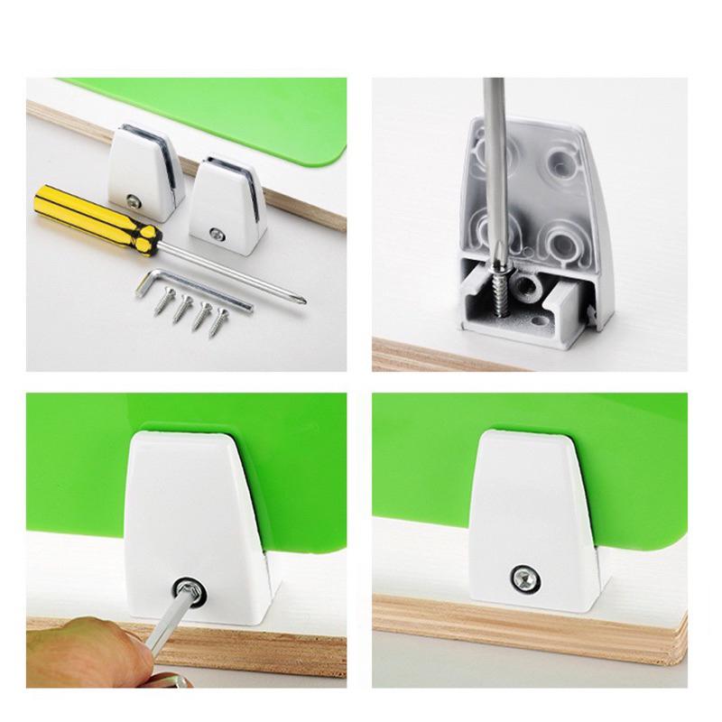 Vách ngăn bàn làm việc, có lỗ thoáng, kèm 2 nẹp, nhiều kích thước