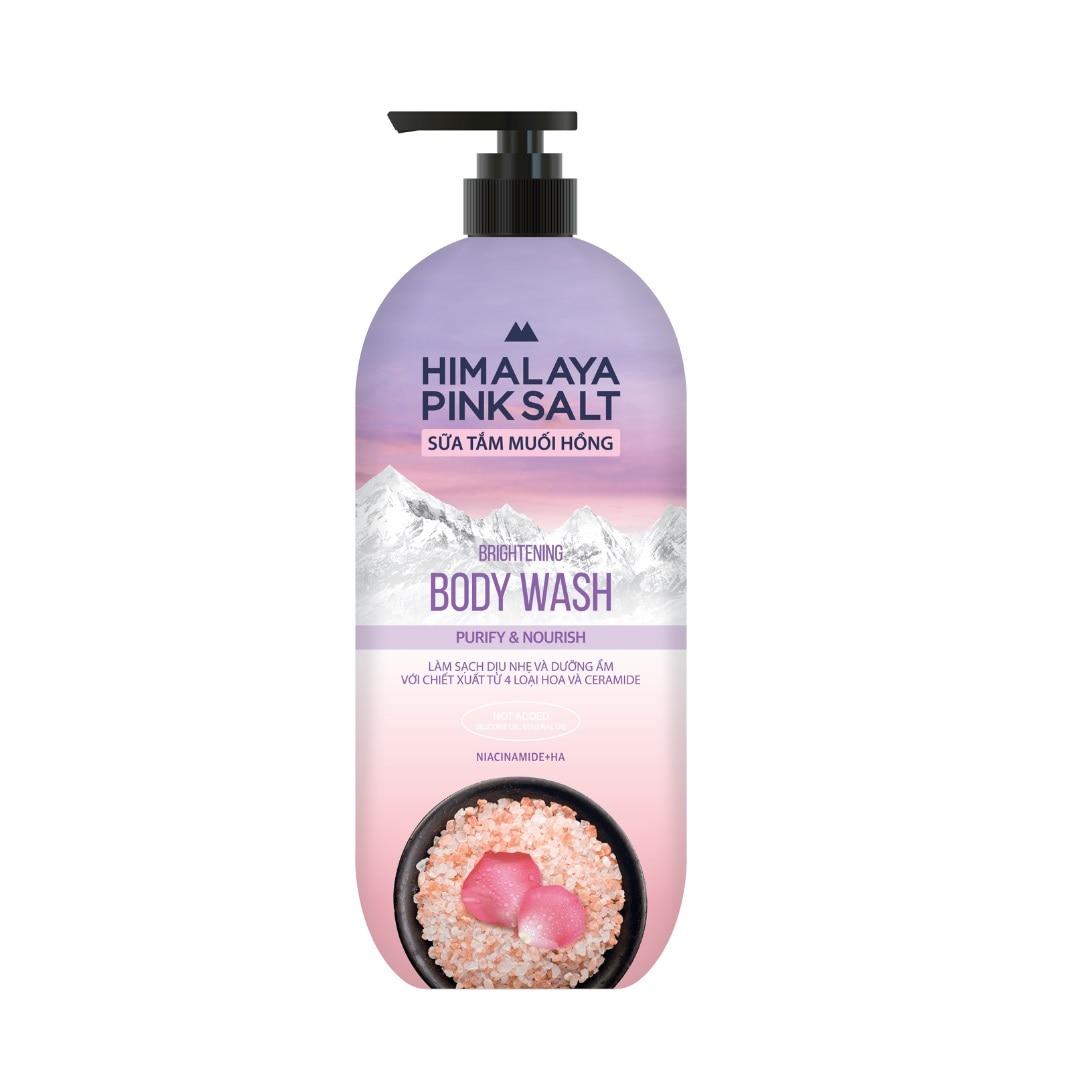 Sữa Tắm Muối Hồng Himalaya Làm Sạch và Dưỡng Ẩm Purify &amp; Nourish 800g