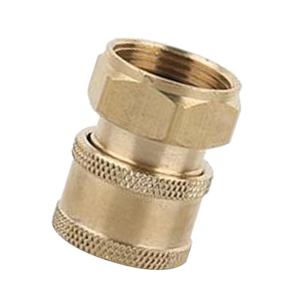 2x Quick Connector Coupler for Pressure Washer Nozzle Hose Pipe Fitting A+E
