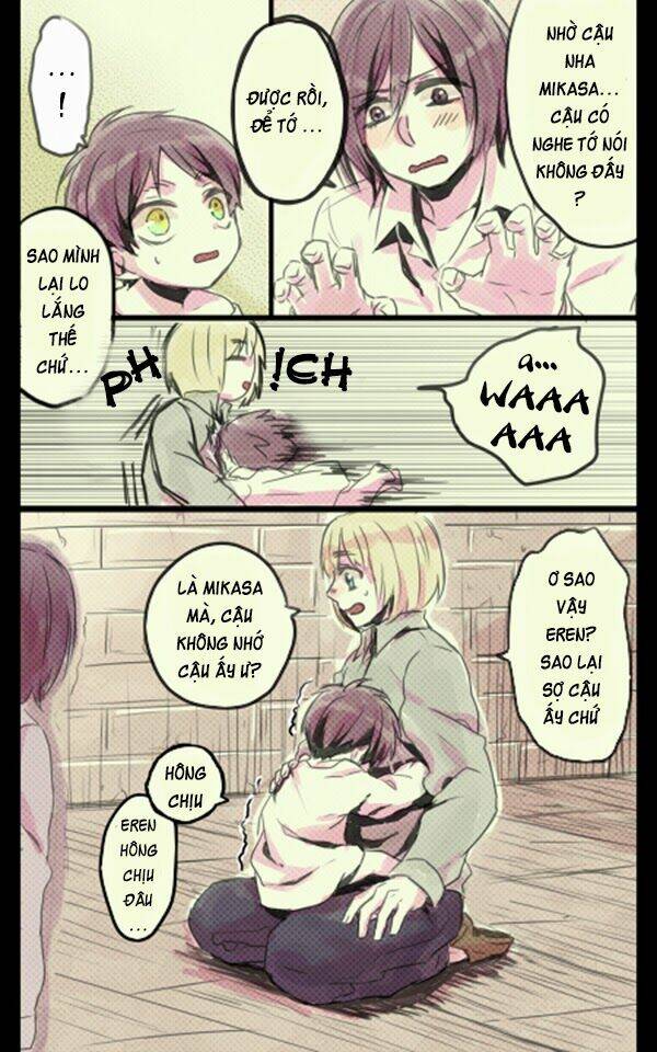tấn công người khổng lồ - doujinshi eren x mikasa chapter 45 7