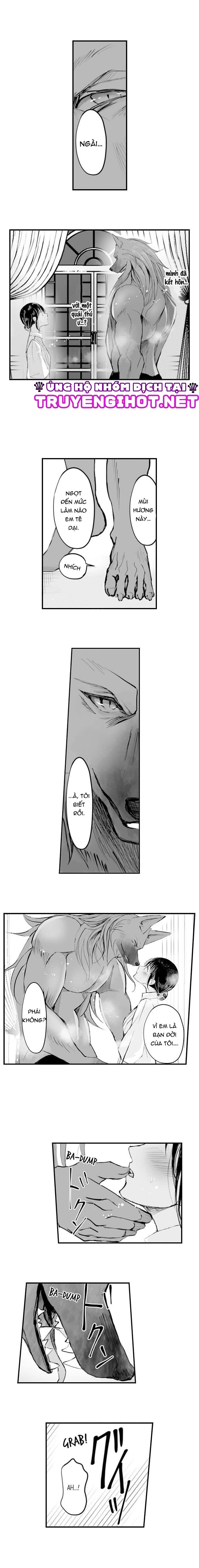 tân nương của quái thú ~ hỡi nửa kia định mệnh,hãy mang trong mình đứa con của ta chapter 3.1 3