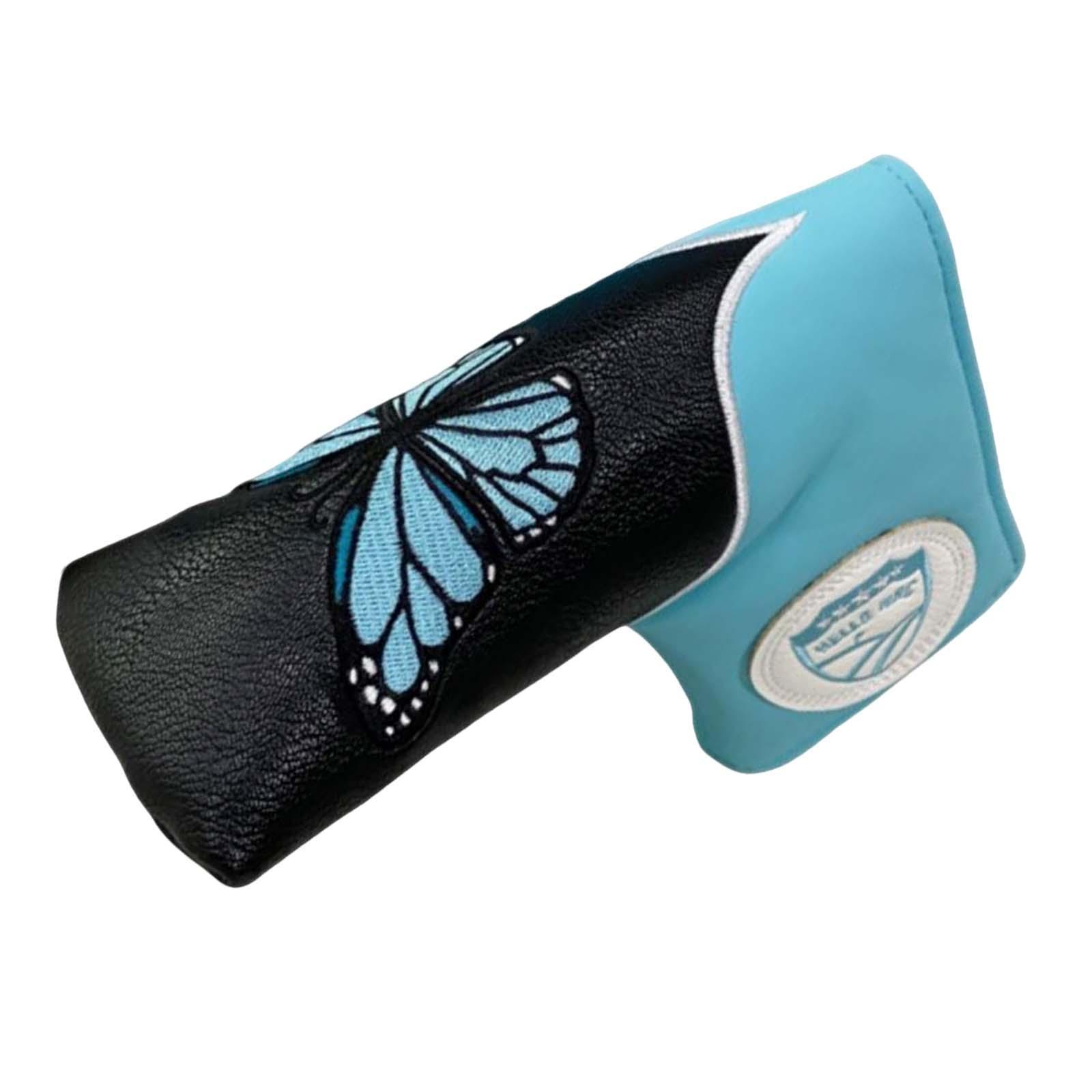 Fashion Golf Putter Head Cover Protector PU Leather Golf Club Head Cover