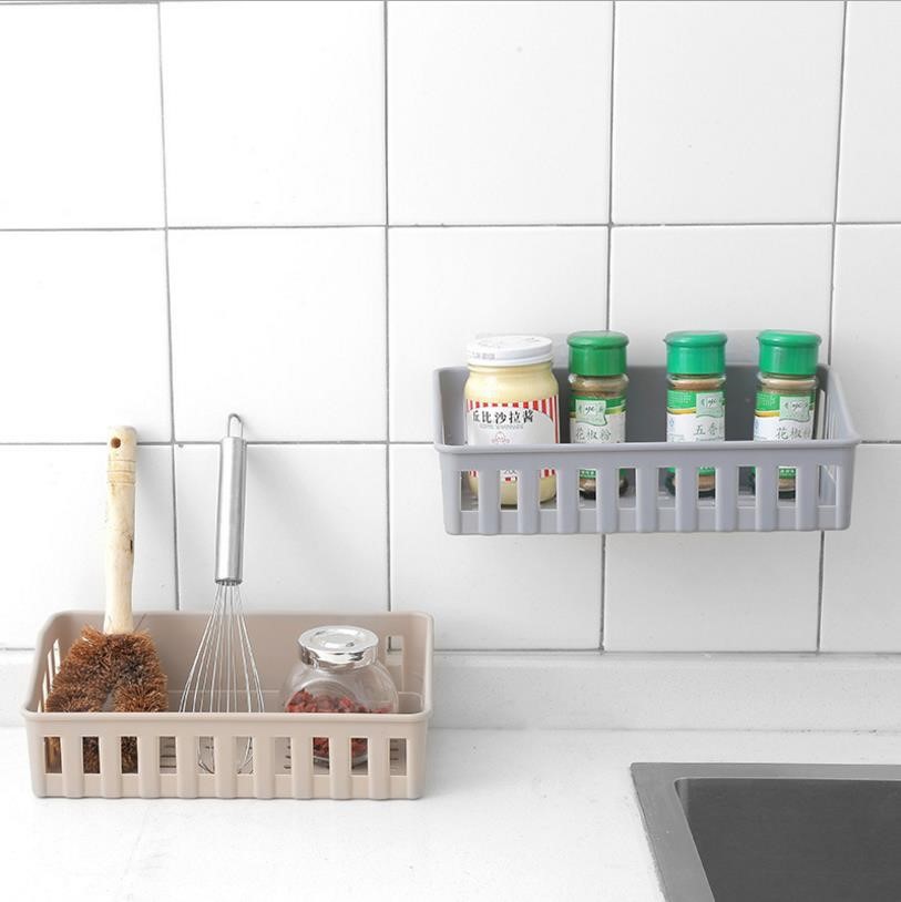 Kệ để đồ nhà tắm và nhà bếp đa năng dán tường - KE45