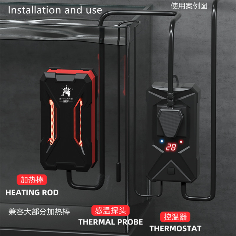 Cảm biến nhiệt độ ZHIYANG dùng cho sưởi bể cá - Dotech bể cá - phụ kiện máy sưởi hồ cá-shopleo