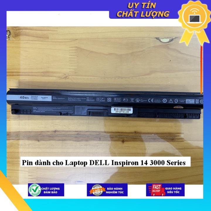 Pin dùng cho Laptop DELL Inspiron 14 3000 Series - Hàng Nhập Khẩu New Seal