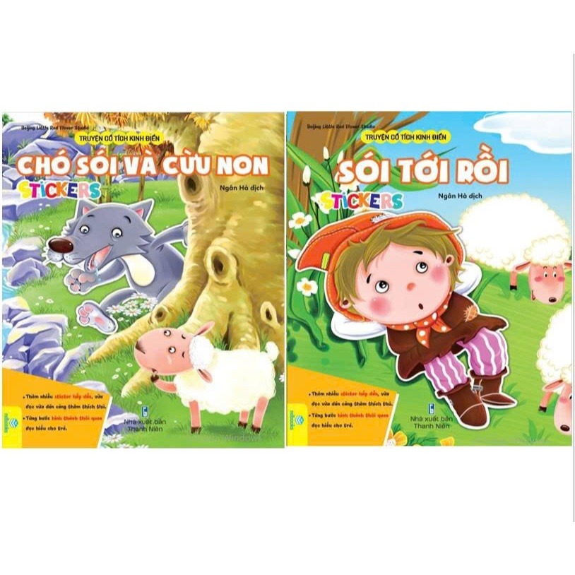 Sách - Stickers Truyện Cổ Tích Kinh Điển - Ndbooks