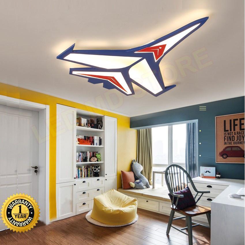 Đèn trẻ em ốp trần, đèn trang trí phòng ngủ, 3 chế độ áng sáng