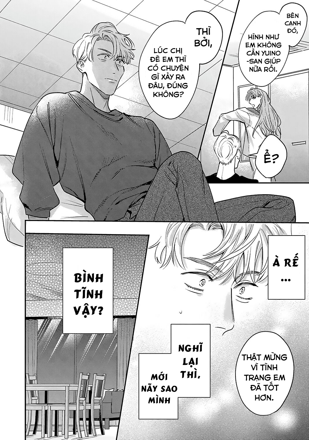 tôi không thể chỉ biết yêu thôi - cấp trên hay soi mói và cấp dưới nghiện mùi chapter 12.1 22