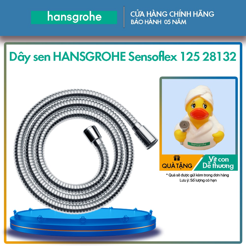 Dây sen HANSGROHE Sensoflex 125 28132