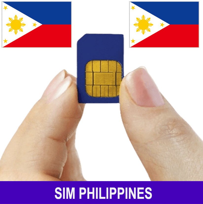 Sim du lịch Philippines  Tùy chọn ngày/data  -Mẫu ngẫu nhiên  Sử dụng được FB, ZL, Youtu... hàng nhập khẩu