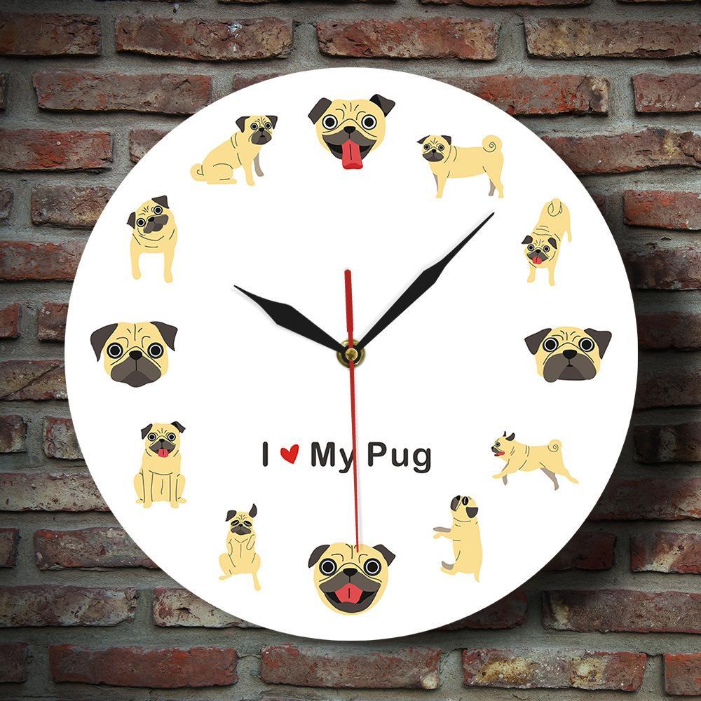Wall Clock Cartoon Quiet Decorative Clock 12 inch for Kitchen