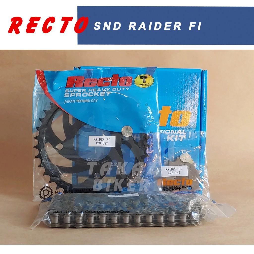 B3 Sên Nhông Đĩa Recto Dùng Cho Xe Raider Fi made Thái Lan Nhập Khẩu