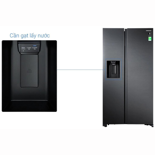 Tủ Lạnh Samsung Inverter 617L SBS RS64R53012C/SV - Hàng Chính Hãng
