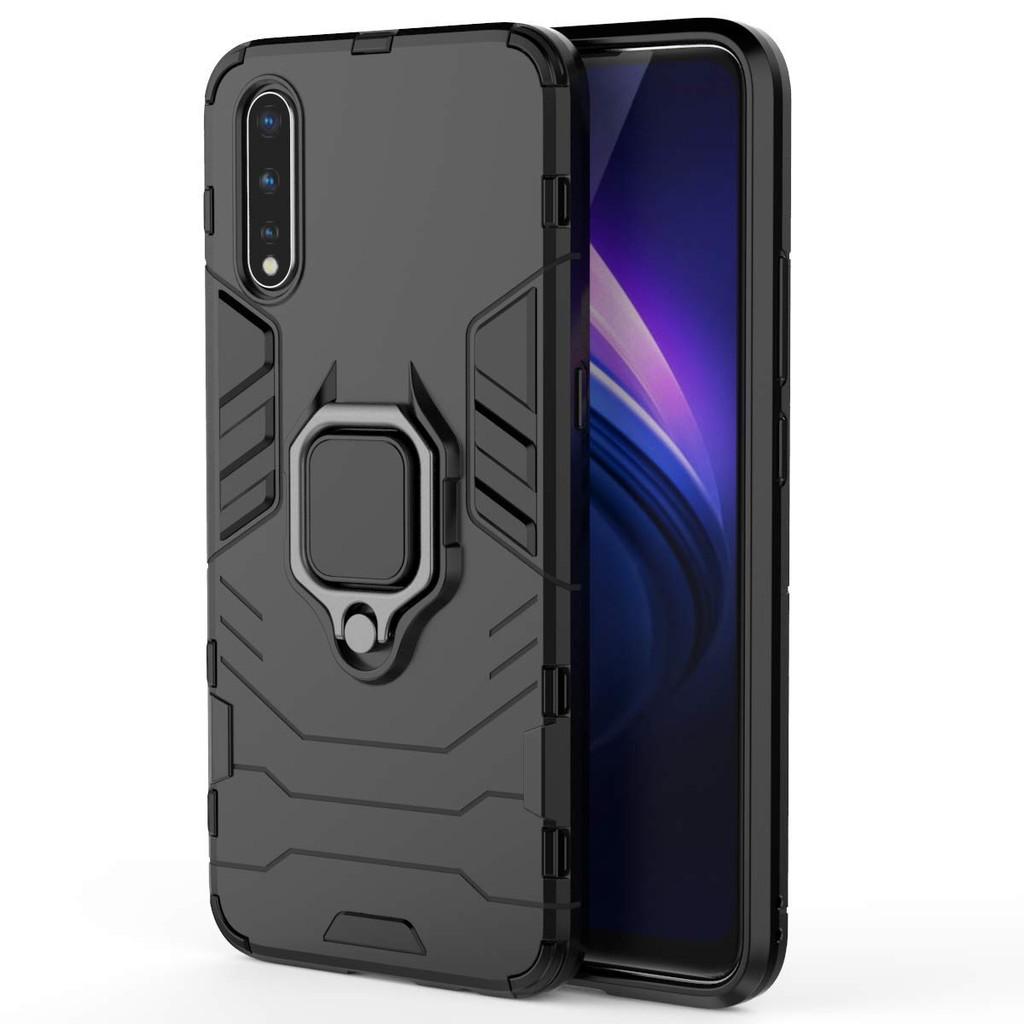 Ốp lưng cho Vivo S1 iron man chống sốc kèm nhẫn xoay chống xem video bảo vệ camera