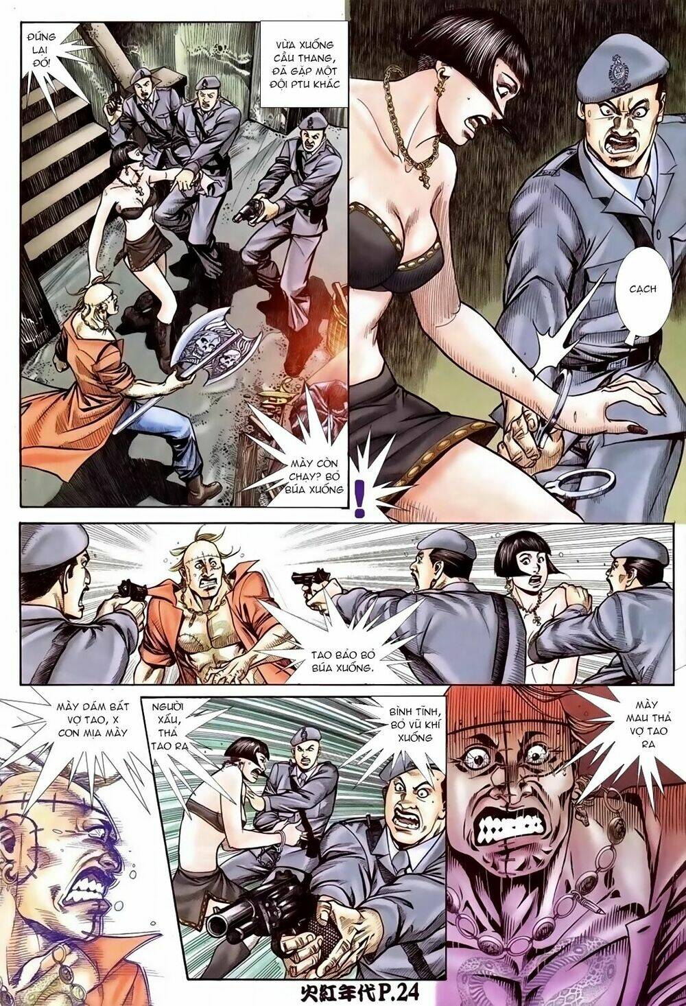 hỏa hồng niên đại hắc cốt đường chapter 85 18