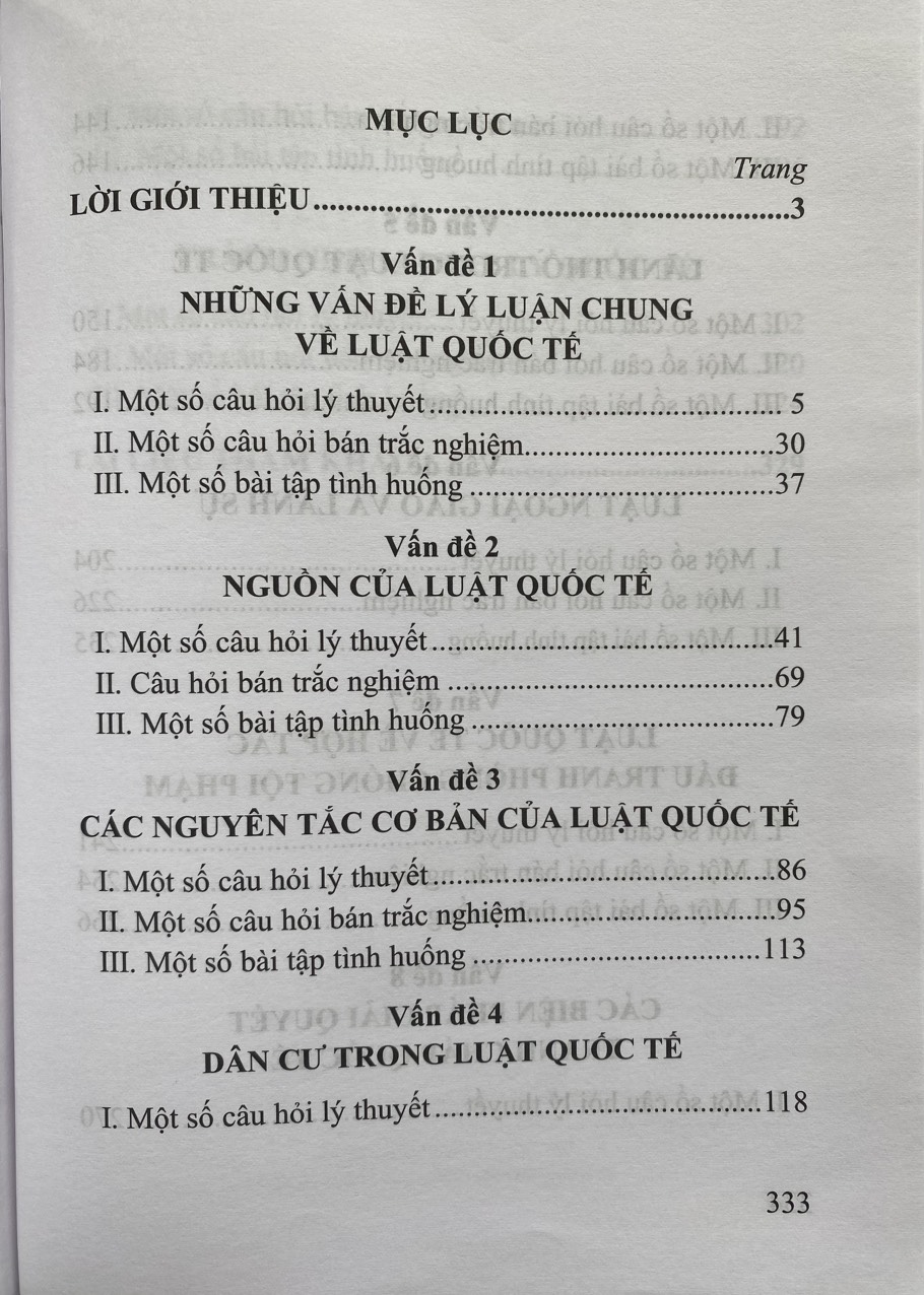 Hướng Dẫn Môn Học Công Pháp Quốc Tế