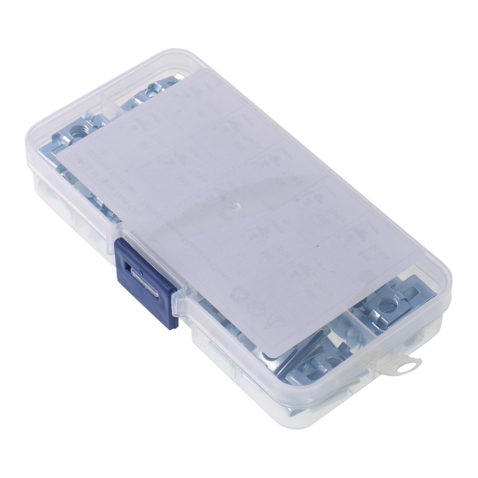 M6 Thread Clip Nut Set Interior Accessories Fixing Nut Fastener for Car Panel Motorcycle Spare Parts