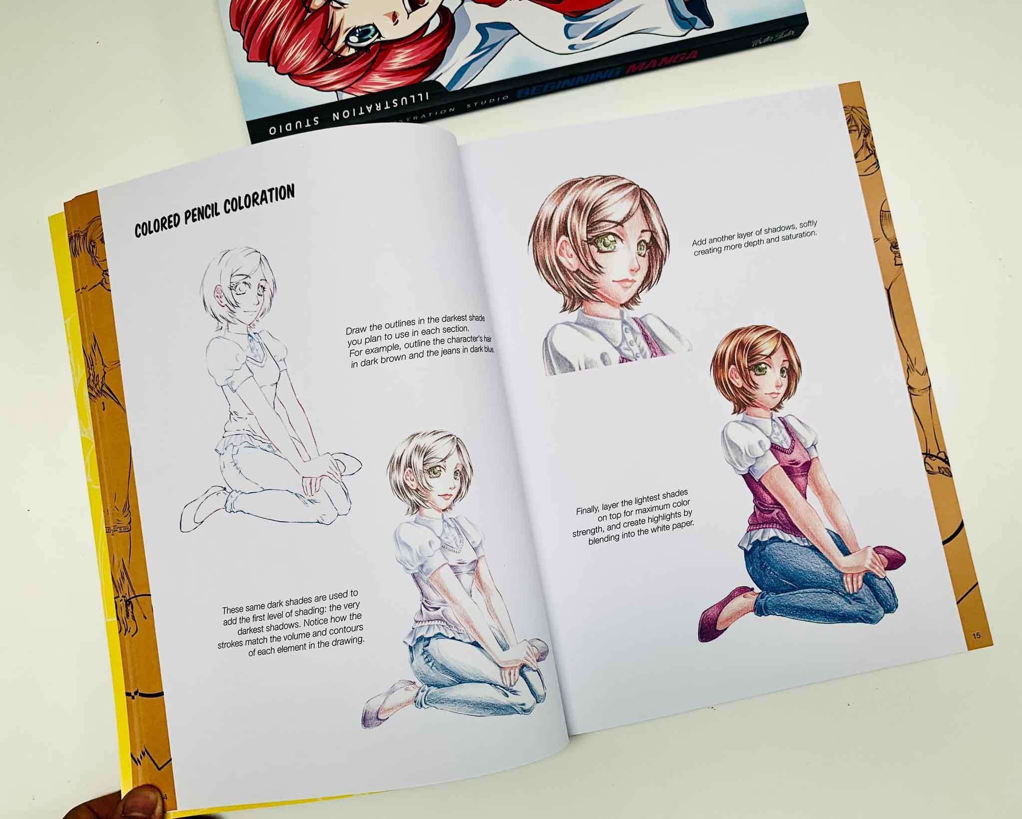 Illustration Studio: Beginning Manga : An interactive guide to learning the art of manga illustration