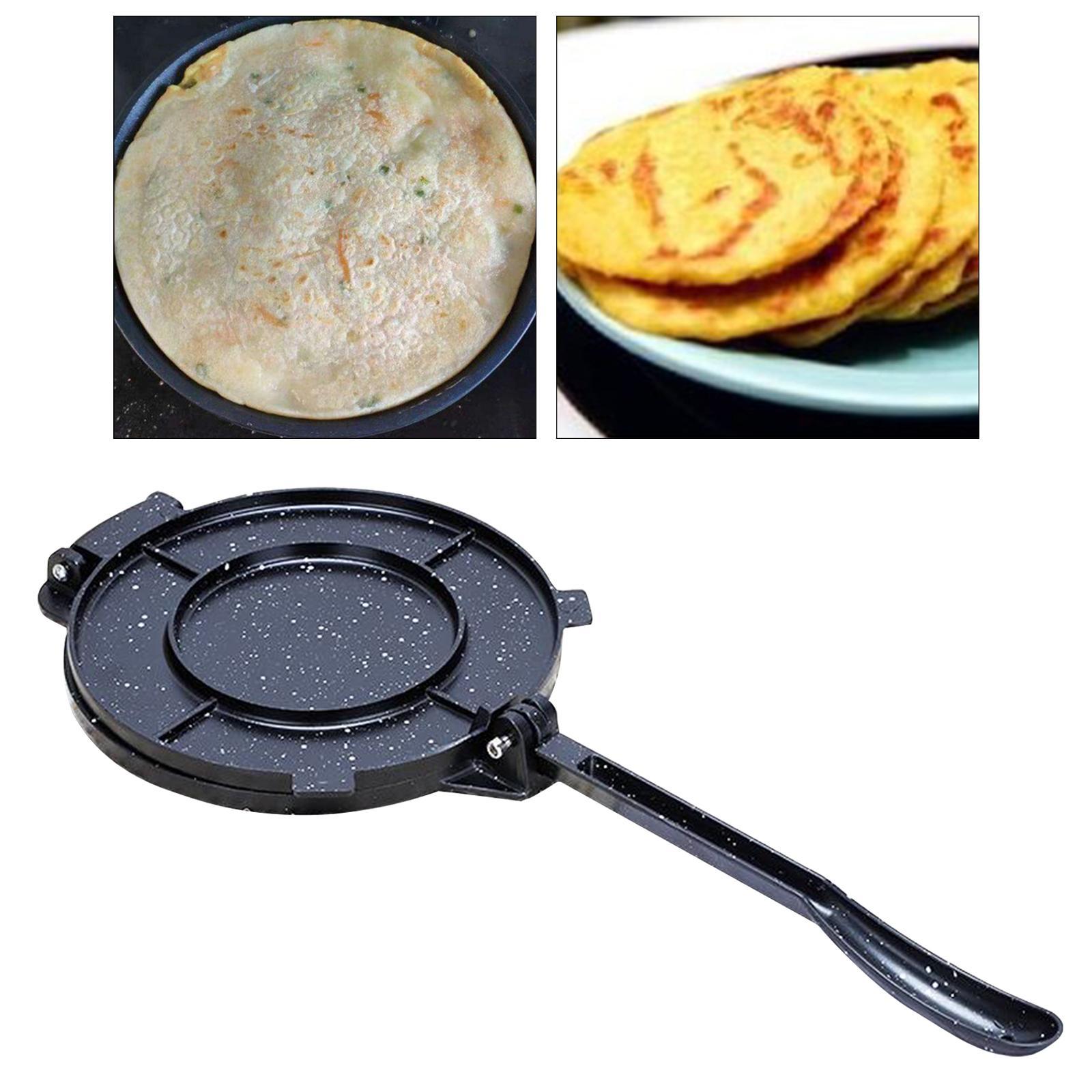 6.5" Manual Reastaurant Cast Iron Flour Corn Tortilla Press Maker