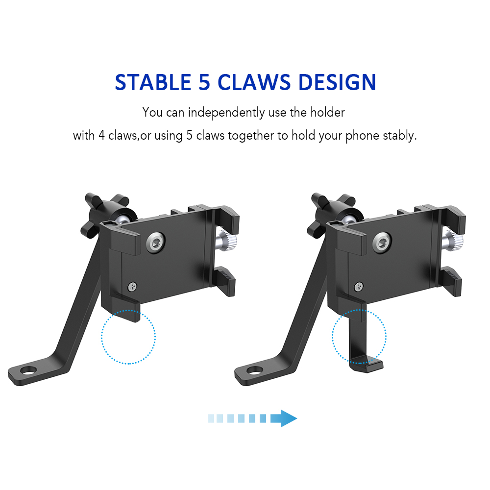 Giá Đỡ Điện Thoại Gắn Gương Chiếu Hậu Cho Xe