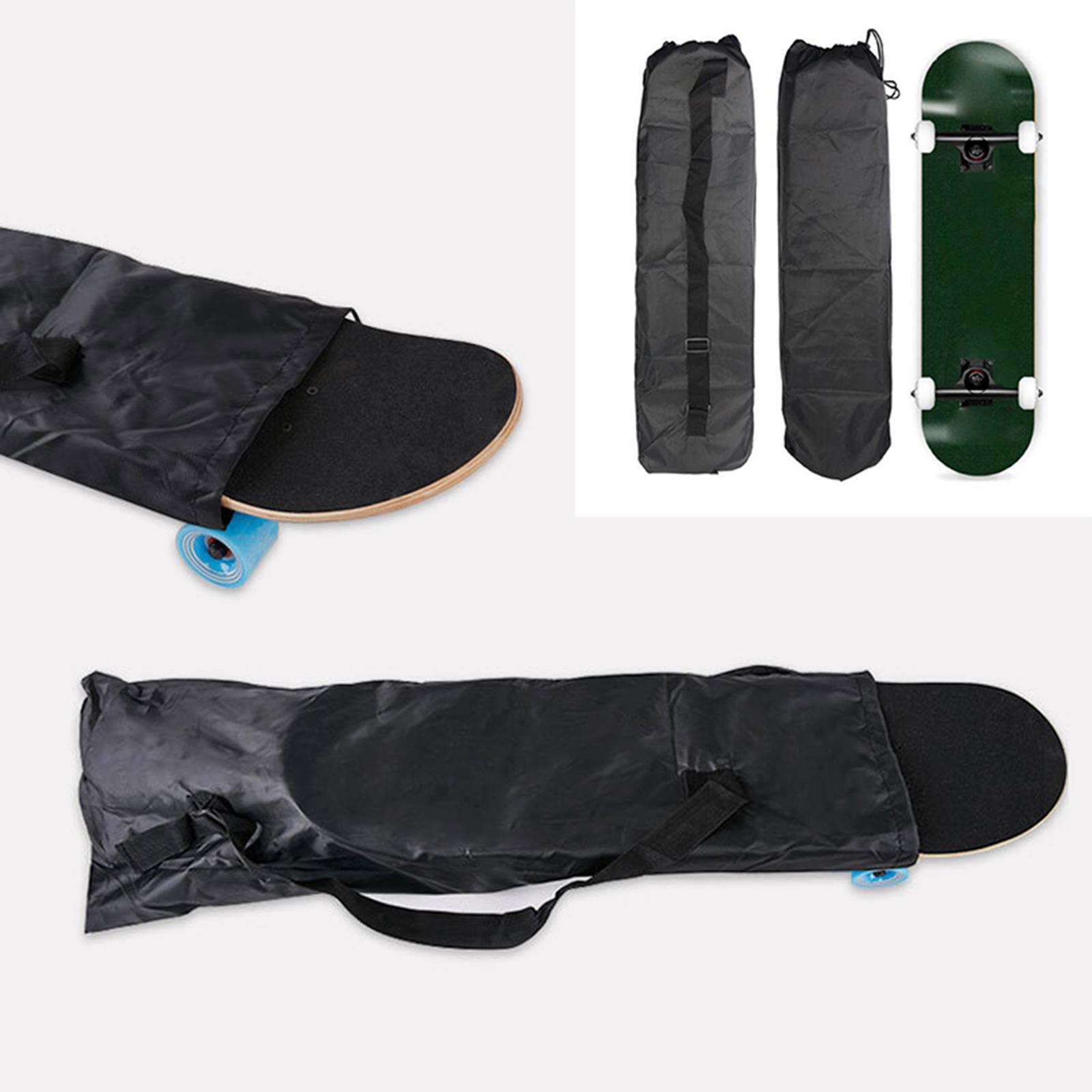 2xWaterproof Skateboard Bag Longboard Fish Skateboard Outdoor Cover 87x28cm