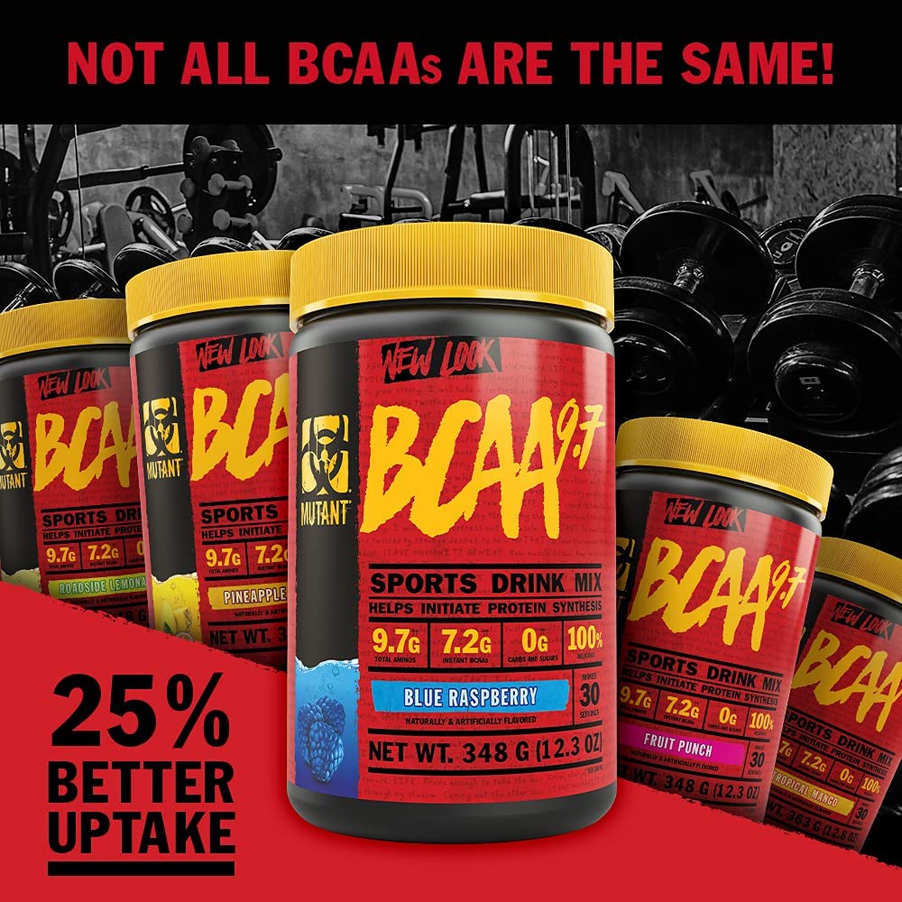 Bcaa Mutant (90 Serving) - Hỗ Trợ Phục Hồi Phát Triển Cơ Nhanh Chóng Vị Thơm Ngon 