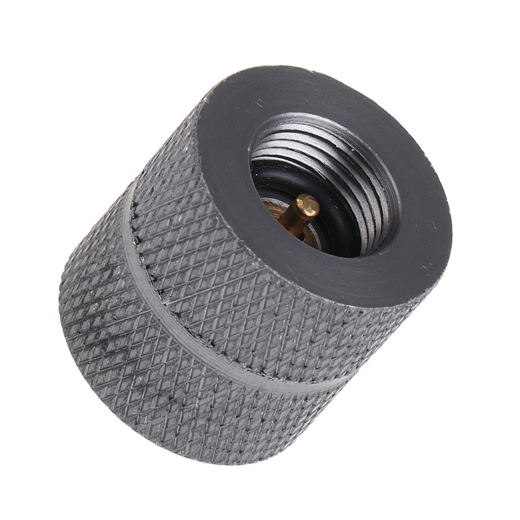 Camping Stove Refill Adapter Propane Butane Canister Converter for Flat Tank