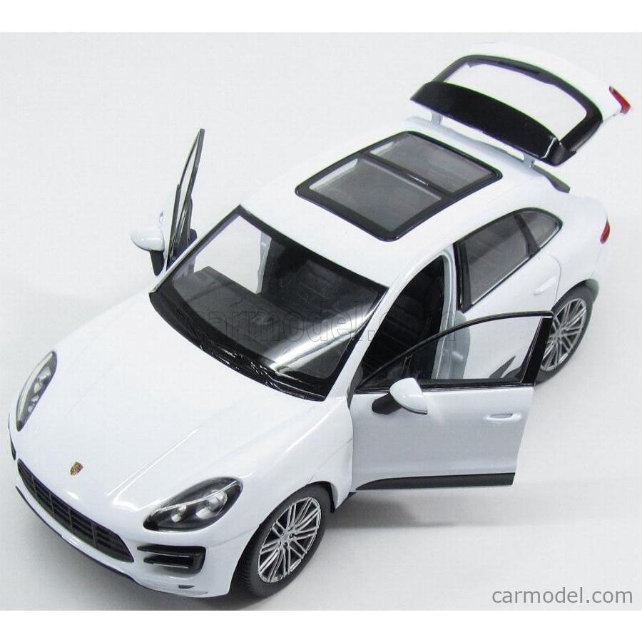 Mô hình xe Macan Turbo 1:24 - 24047W- White
