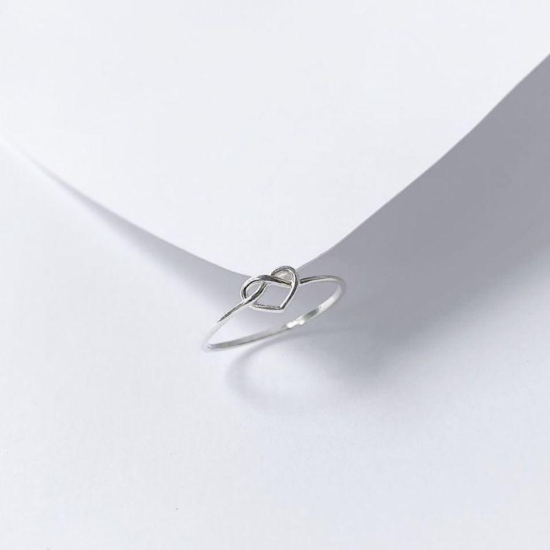 Nhẫn trơn bạc basic YN JEWELRY