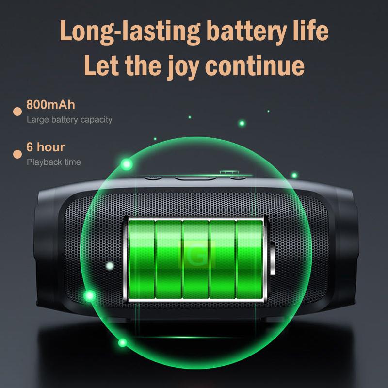 Loa Bluetooth không dây chất lượng âm thanh cao thẻ loa đôi di động nhỏ hộ gia đình ngoài trời loa siêu trầm lớn Màu sắc: Xanh cỏ