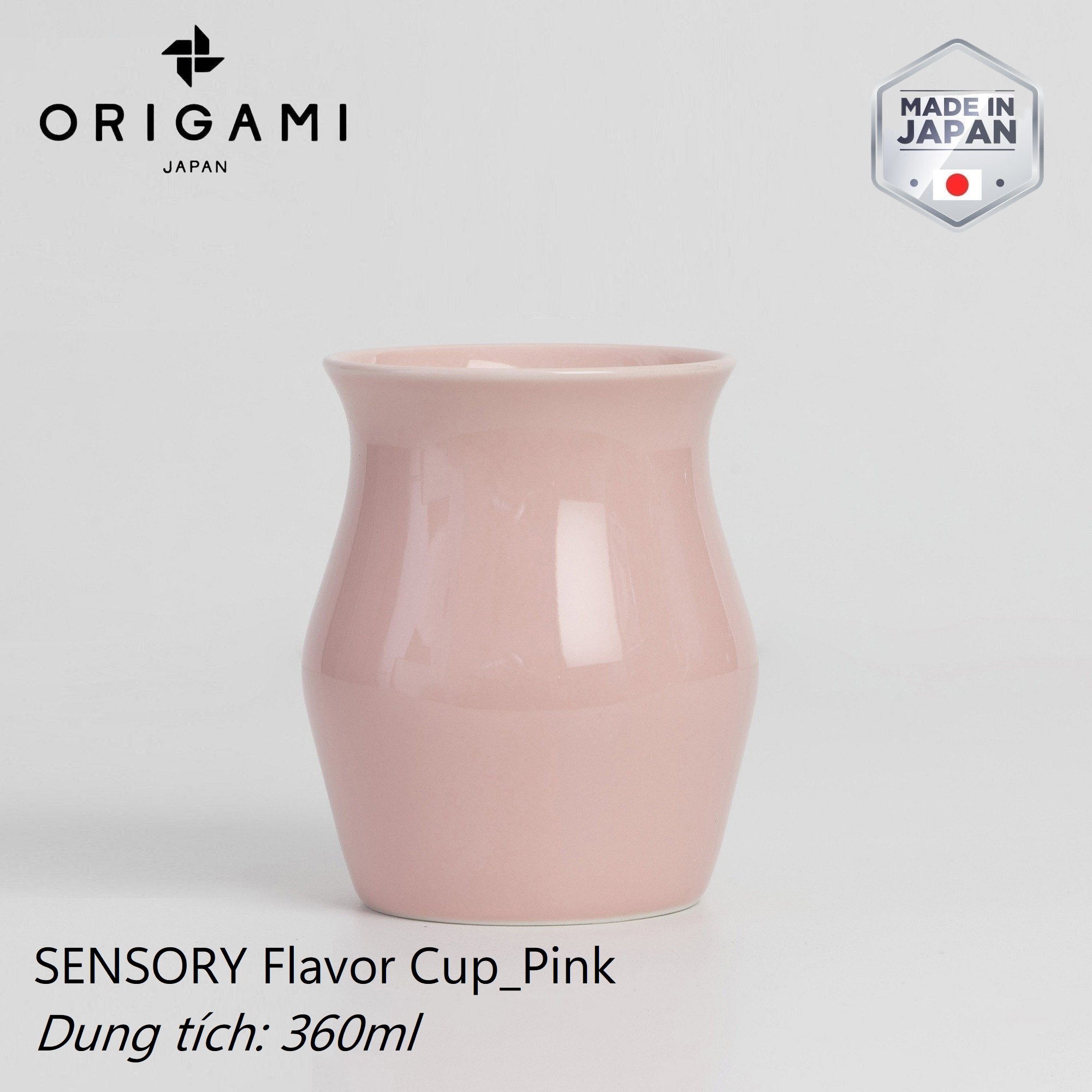 Bình server sứ pha cà phê Origami Sensory Flavor Cup 360ml