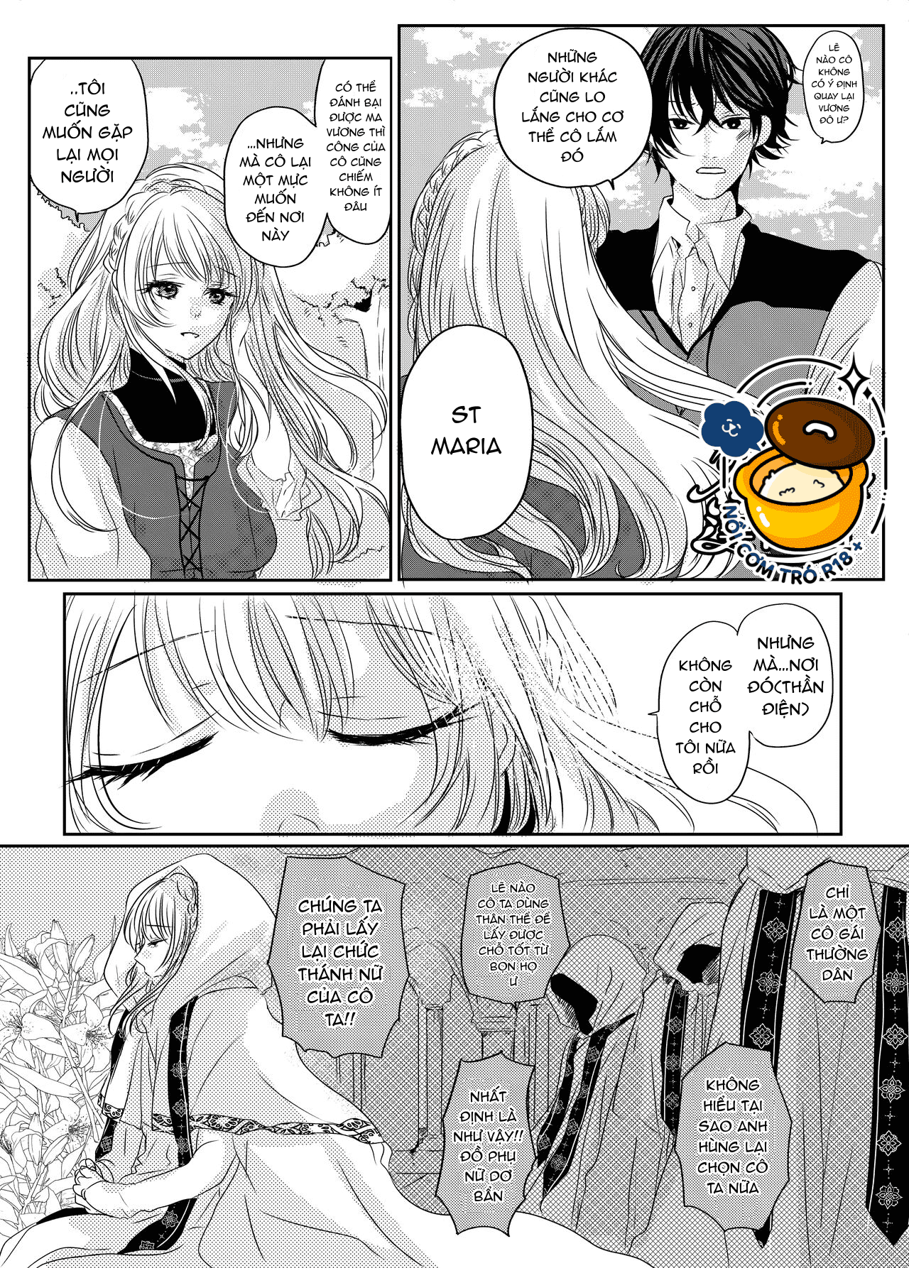 thánh nữ bị ám ảnh bởi sự cầm tù của anh hùng chapter 1.1 6