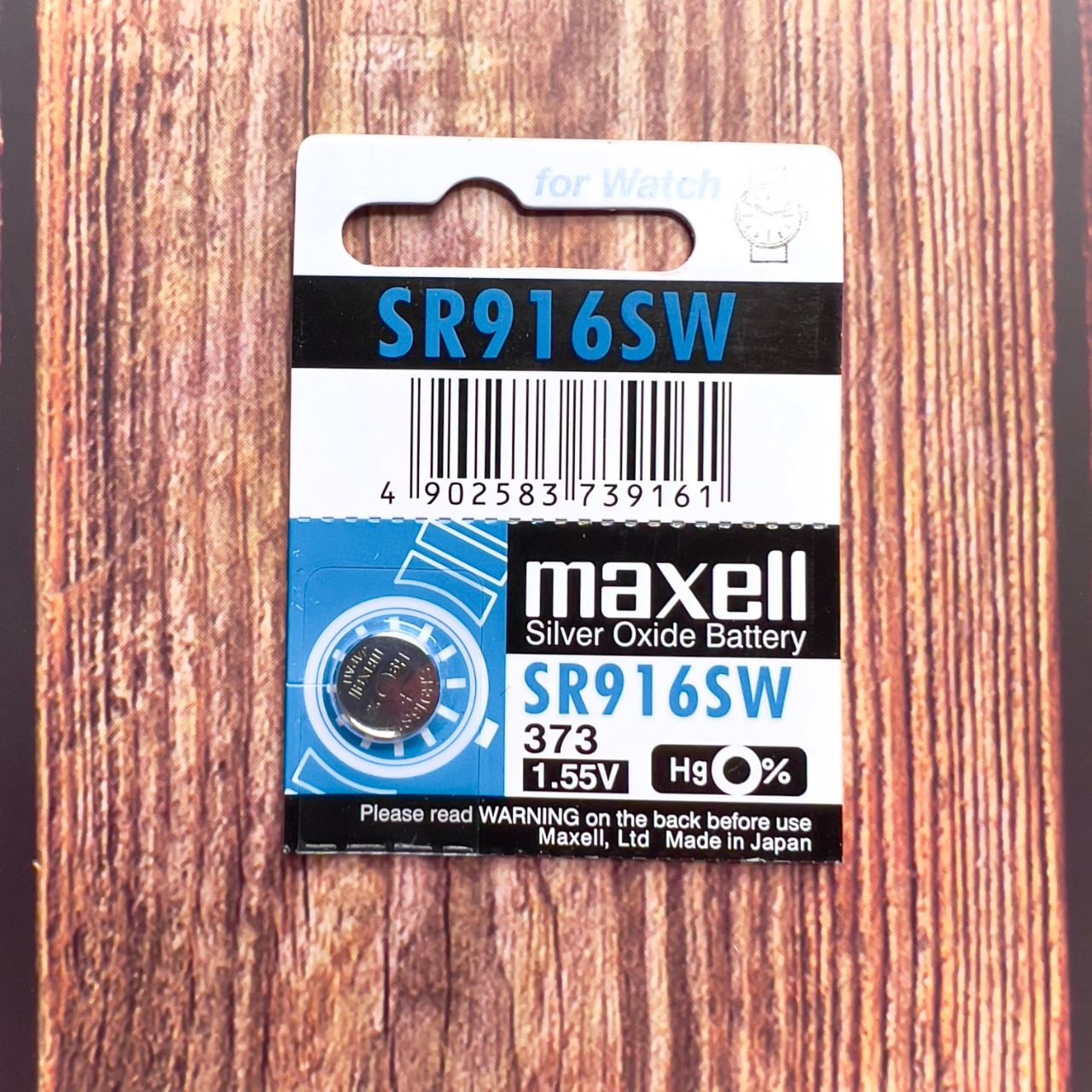 Pin Maxell Nhật Bản SR916SW / 373 (Viên Lẻ) Hàng Chính Hãng Made in Japan