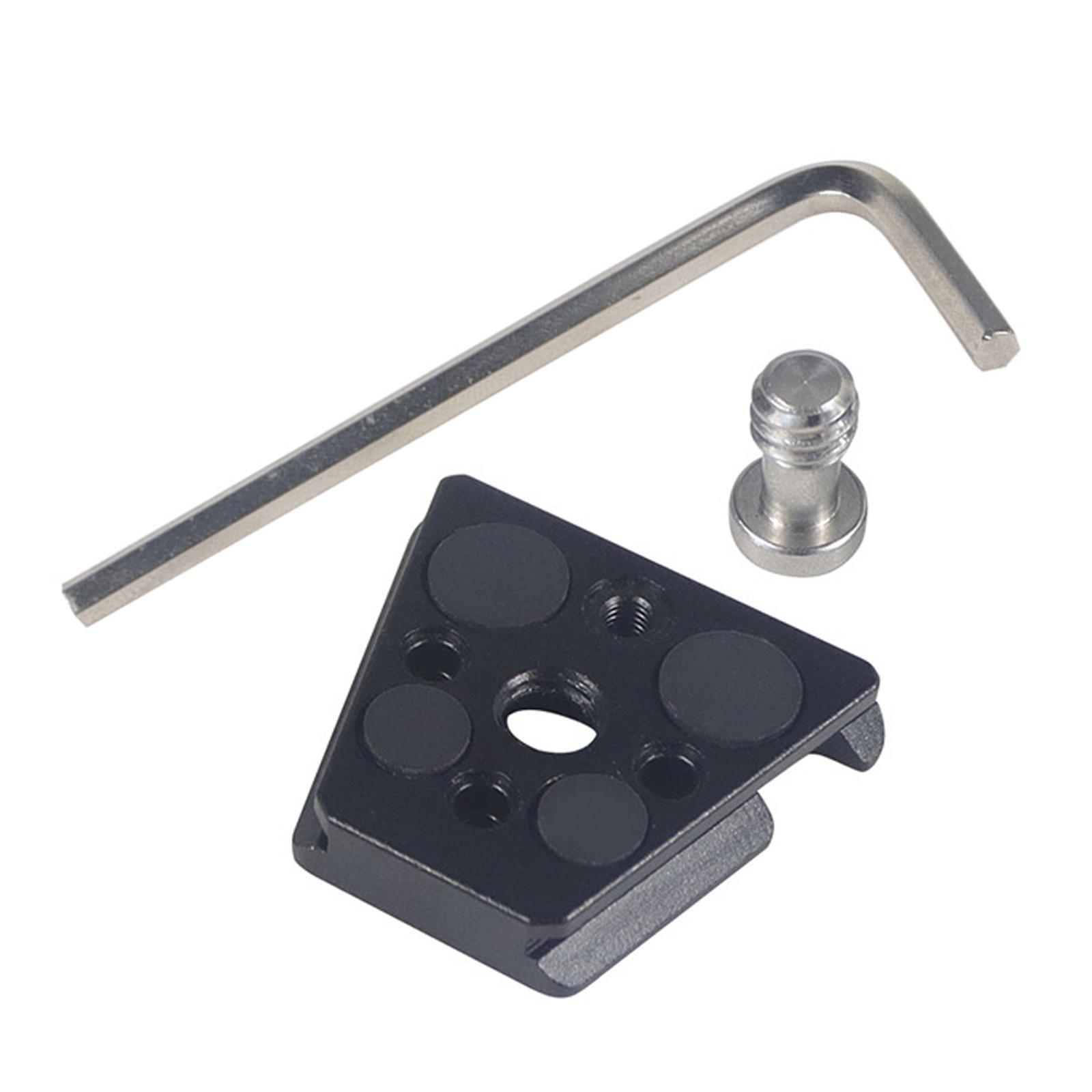 Quick Release Clamp Plate Camera Mount Adapter Clamp for DSLR Digital Camera