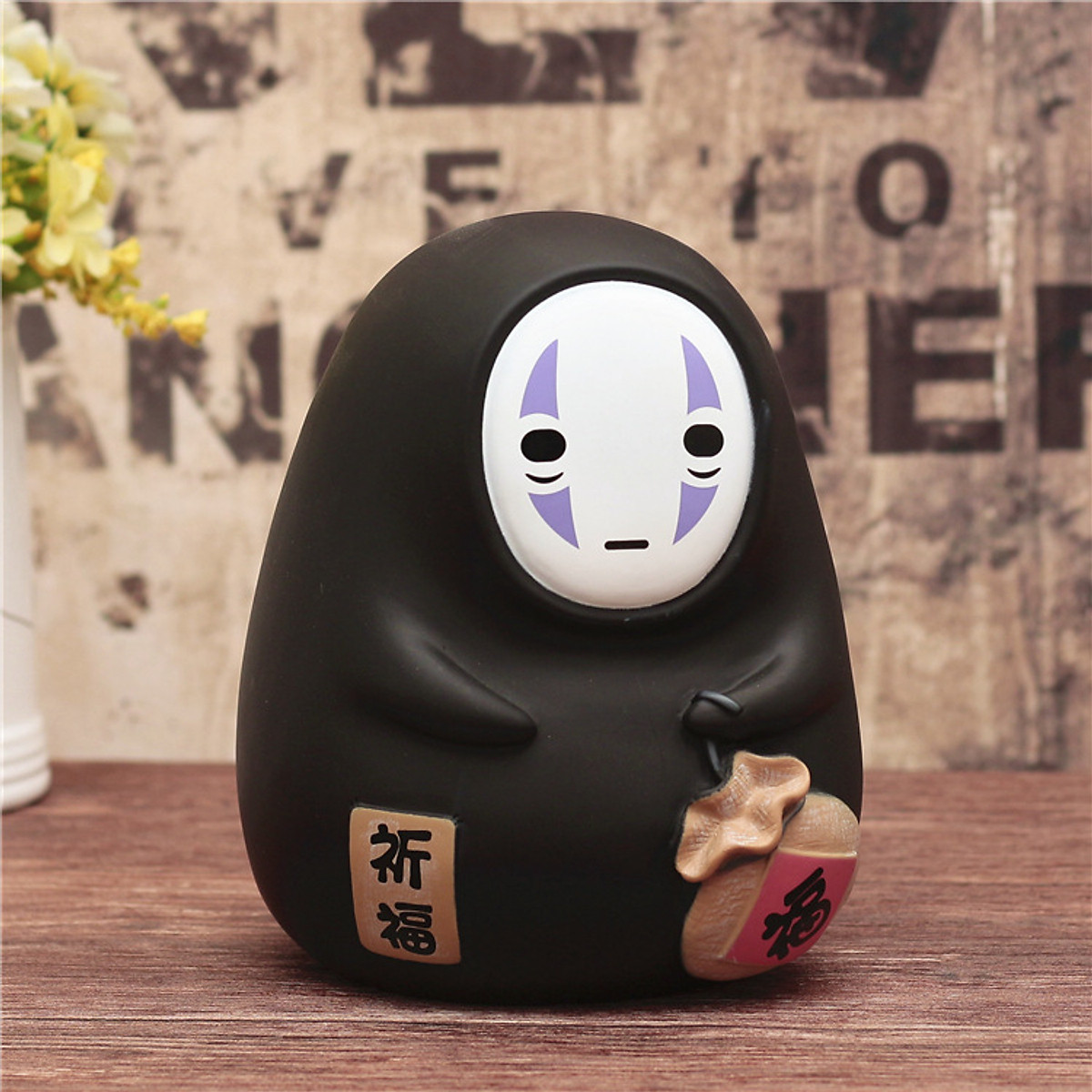 Ống Tiết Kiệm Vô Diện No Face Ống Heo Trang Trí Money Bank_ Hàng chính hãng