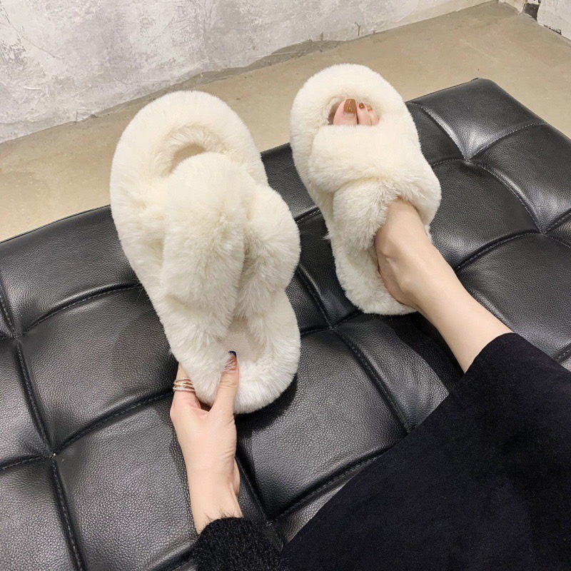 DÉP LÔNG QUAI NGANG ĐẾ CAO 4 CM ÊM CHÂN CHO CÁC NANG
