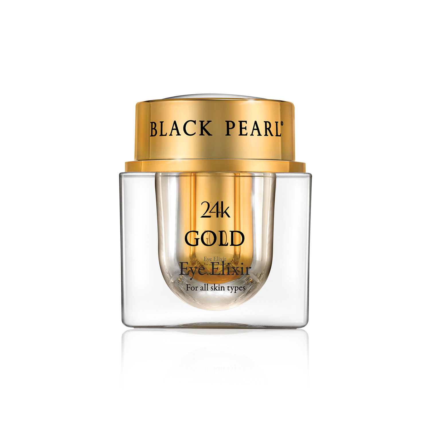 Kem Dưỡng Mắt Vàng 24K Black Pearl Phù Hợp Mọi Loại Da - Black Pear 24k Gold Eye Elixir -  Có Nguồn Gốc Từ Biển Chết - Xuất Xứ Israel - Dành Cho Làn Da Nhạy Cảm Của Vùng Mắt