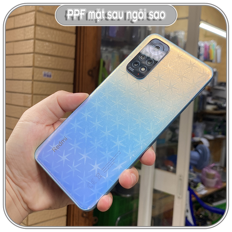 Miếng dán PPF trong ánh ngôi sao cho Xiaomi Redmi Note 11 4G - 11S 4G - 11 Pro Plus 5G - 11 Pro 4G 5G