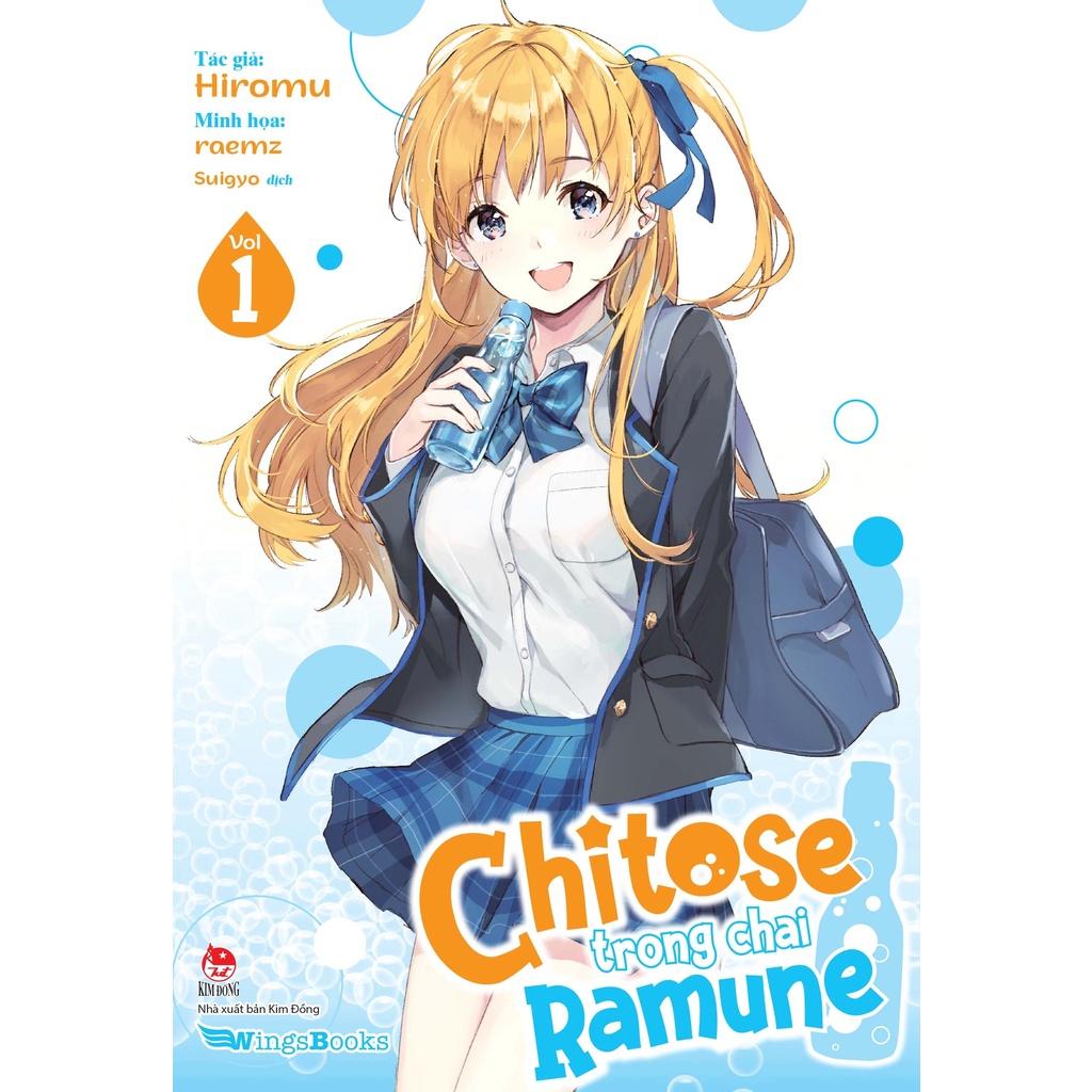 Light Novel Chitose Trong Chai Ramune - Lẻ tập 1 2 3 4 - Bản phổ thông và giới hạn - Wingsbooks - NXB Kim Đồng