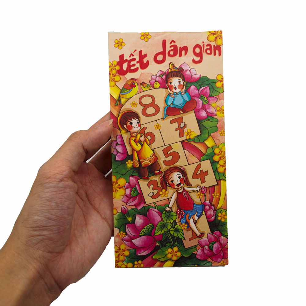 Tết dân gian - Set 6 bao lì xì