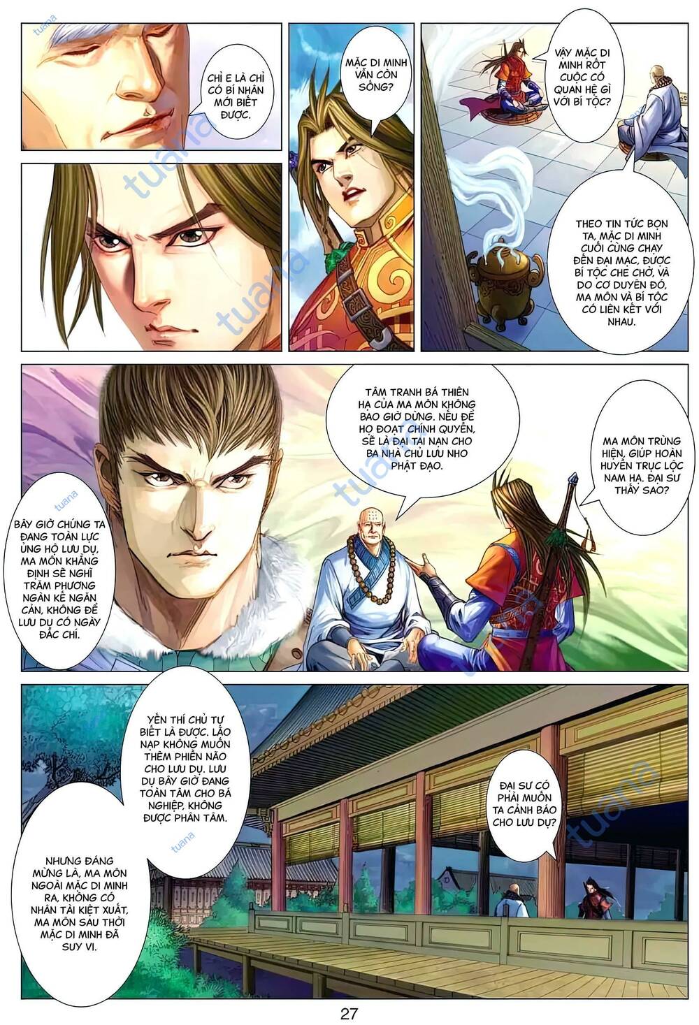 biên hoang truyền thuyết chapter 117 11