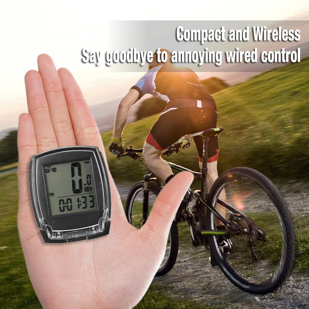 Đồng hồ đo tốc độ đạp xe không dây theo dõi dữ liệu đạp xe của bạn một cách hiệu quả
