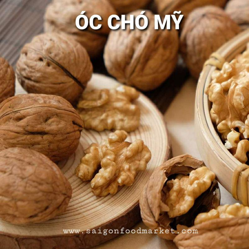 Nhân óc chó vàng Mỹ 500g
