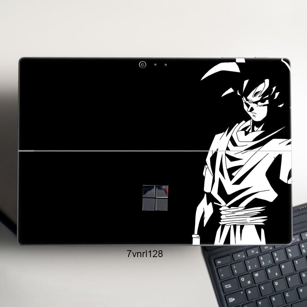 Skin dán hình Dragon Ball x02 cho Surface 3 2015; Go, Go 2, Go 3; Pro 2 3 4 5 6 7 8 X